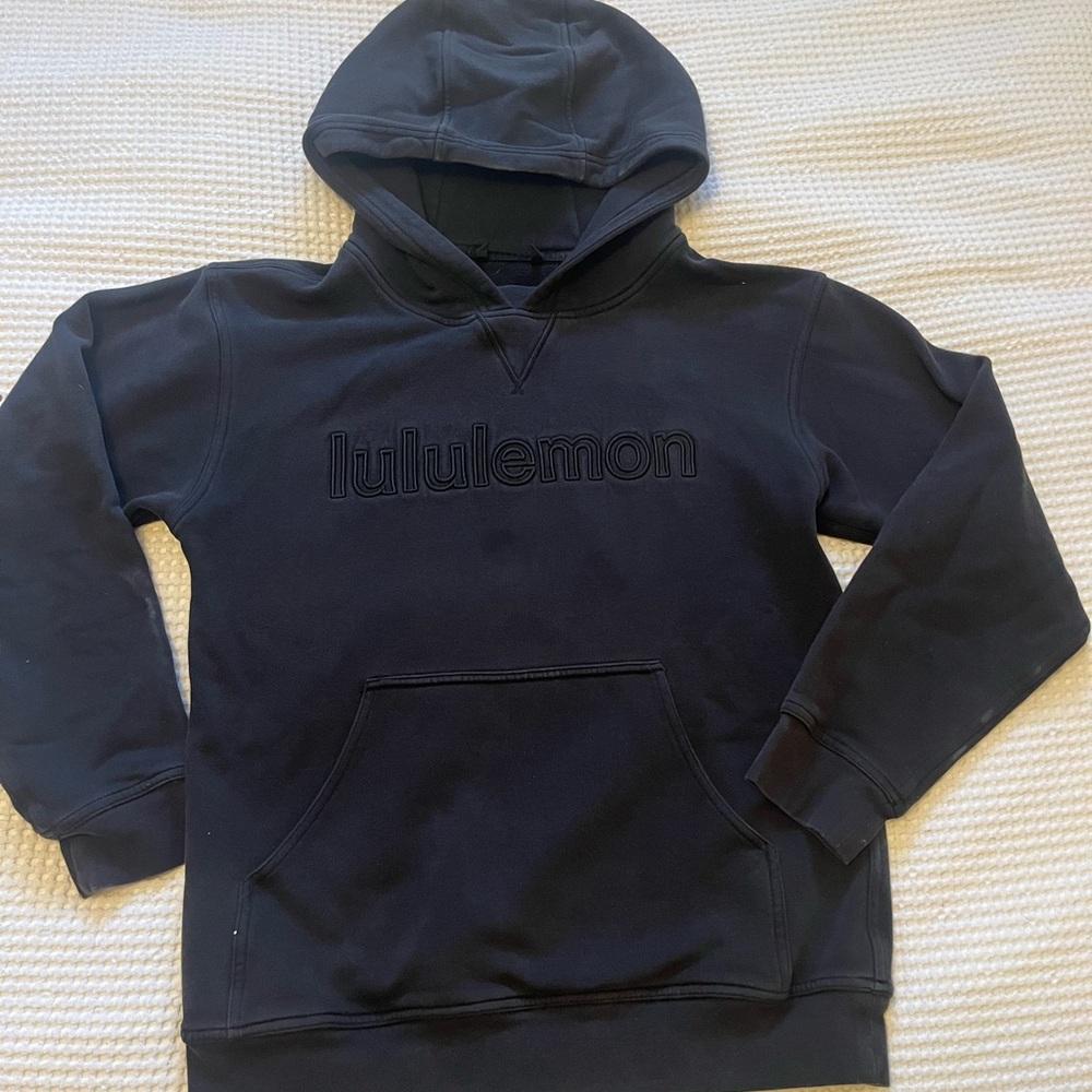 lululemon athletica Black Hoodie with embroidery